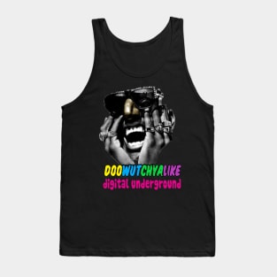 Digital Underground Doowutchyalike Hip Hop 1990 Tank Top